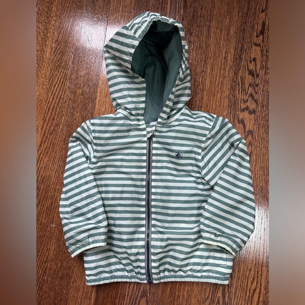 Petit Bateau Raincoat with soft cotton lining 24 months